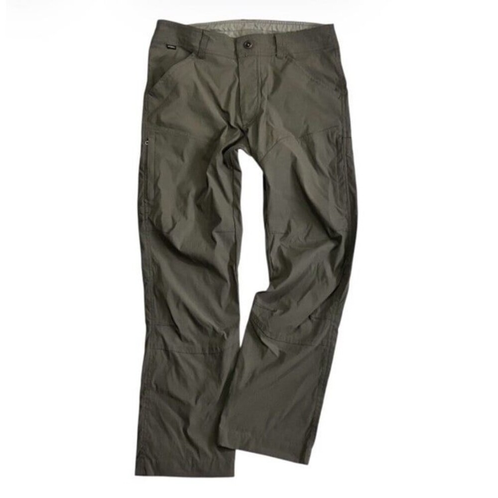 Kuhl Mens Olive Green Renegade Rock Hiking Cargo Pants Size 32x30 Outdoors